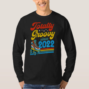 T-shirt Totalement Super depuis 2022 Retro Roller Skate Bi