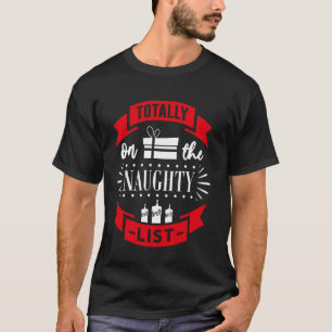 T-shirt Totalement Sur La Liste Des Méchants