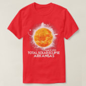 T-shirt Totalité Arkansas 2024 Total Solaire Eclipse Améri (Design devant)