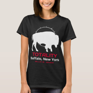 T-shirt Totalité de l'éclipse solaire de New York 8 avril