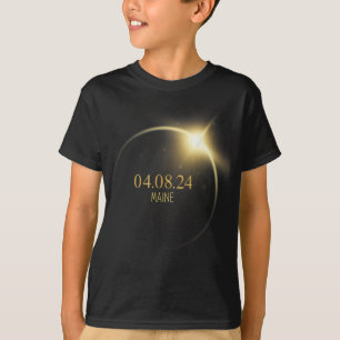 T-shirt Totalité Éclipse solaire 2024 4.08.24 Accessoires
