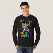 T-shirt Totally Rad Fifth Grade Grad Graduation Unicorn (Devant entier)