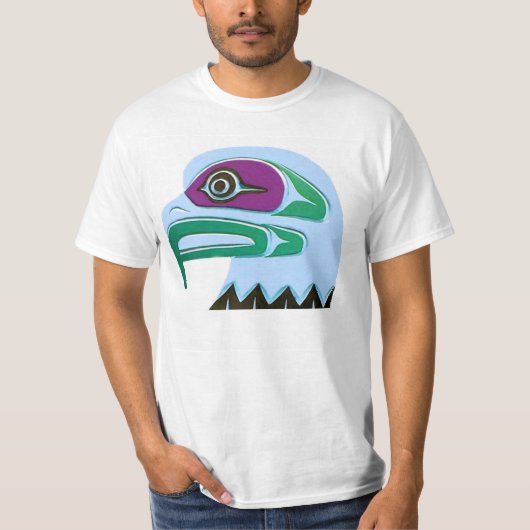 T-shirt Totem d'aigle à tête blanche (Devant)