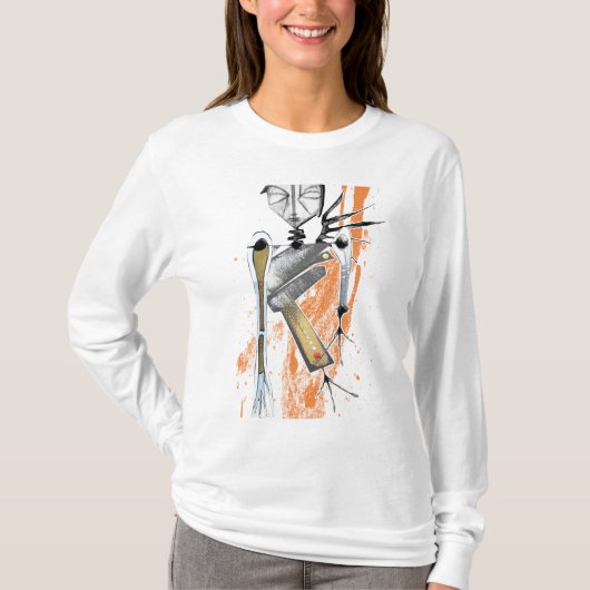 T-shirt totem d'arbre (Devant)