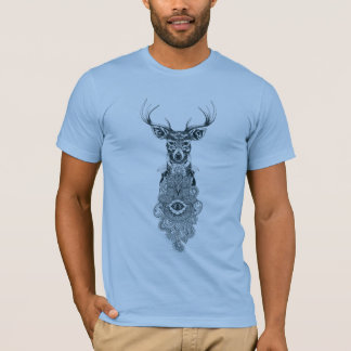 T-shirt Totem Deer, "Bien-aimée"