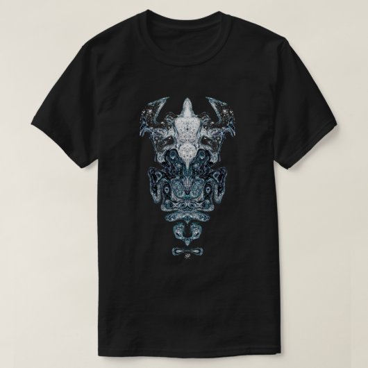 T-shirt Totem marin (et autres créatures) (Design devant)