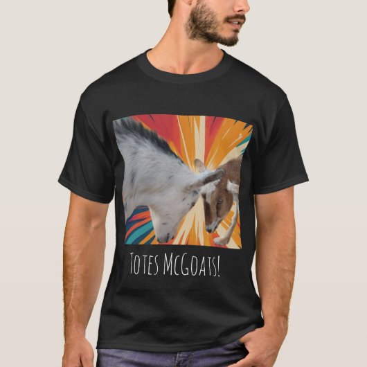T-shirt Totes McGoats Collision Couleur T Chemise (Devant)