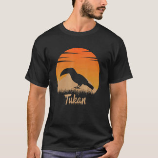 T-shirt Toucan Animal Chaud Dans La Montagne Dans La Natur