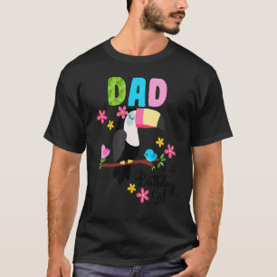 T-shirt Toucan Anniversaire Papa De L'Anniversaire Fille T