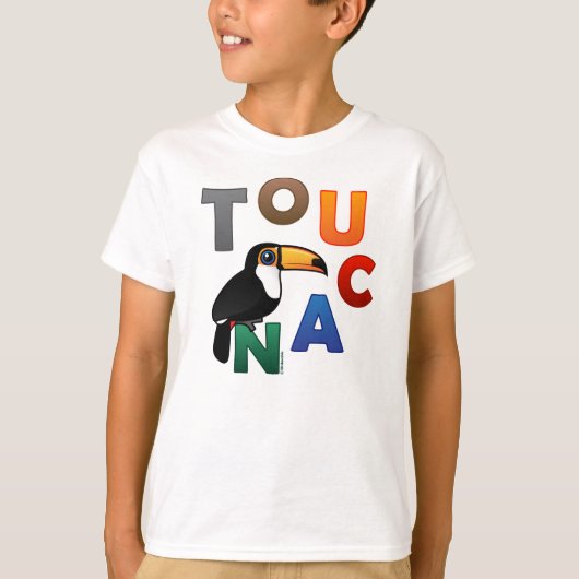 T-shirt Toucan coloré (Devant)