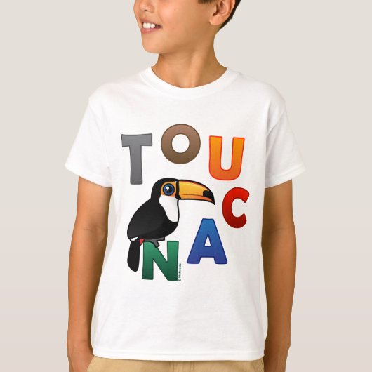 T-shirt Toucan coloré (Devant)