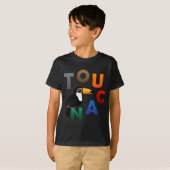 T-shirt Toucan coloré (Devant entier)