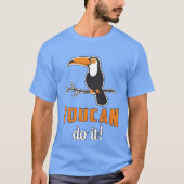 T-shirt Toucan Do It Oiseau Watcher Retrooucans garçon (Devant)