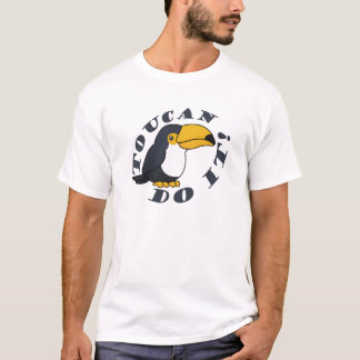 T-shirt Toucan peut le faire - Perroquet drôle