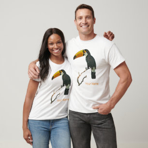 T-shirt Toucan Portrait Animal Tropical Bird Design