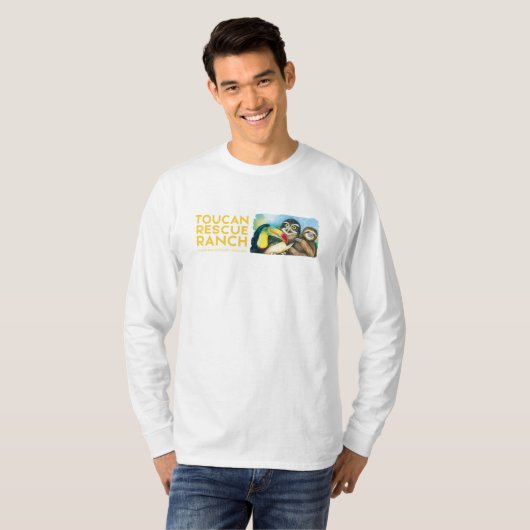 T-shirt Toucan Secourt Ranch Long Manche (Devant entier)