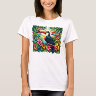 T-shirt Toucan tropical/oiseau Toucan de la jungle
