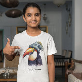 T-shirt Toucan Winter Vibes, personnalisation