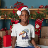T-shirt Toucan Winter Vibes, personnalisation