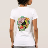 T-shirt Toucan's Magic - Chariot à oiseaux tropicaux (Dos)