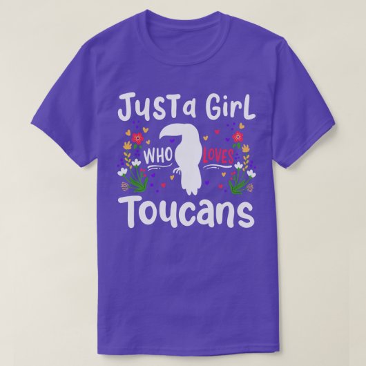 T-shirt Toucans Toucan Lover 2 (Design devant)