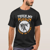 T-shirt Touch Me and your First Judo Lesson is Free (Devant)