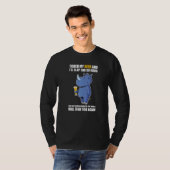 T-shirt Touch My Beer And I Will Slap You so Hard Beer   (Devant entier)