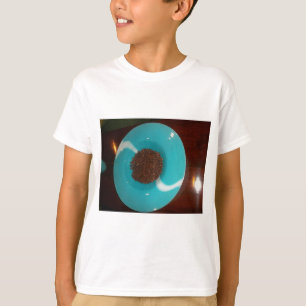T-shirt Touch of the Sea : A Cyan Bowl of Coffee