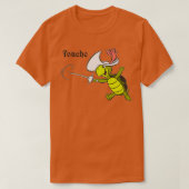 T-shirt Touch Turtle gris (Design devant)
