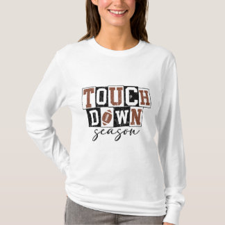 T-shirt Touchdown Season - Football Season Graphic tee