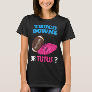 T-shirt Touchdowns Ou Tutus Drôle Sexe Révéler Football B