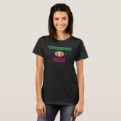 T-shirt Touchdowns ou Tutus Genre Reveal (Devant entier)