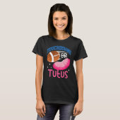 T-shirt Touchdowns Ou Tutus Genre Révéler Baby Annonce (Devant entier)