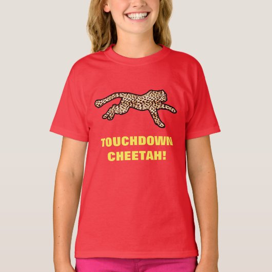 T-SHIRT TOUCHE CHEETAH! (Devant)