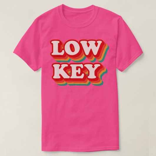 T-shirt Touche faible 4 (Design devant)