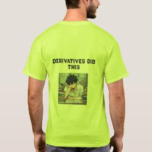 T-shirt Touché par le calcul   Trauma académique