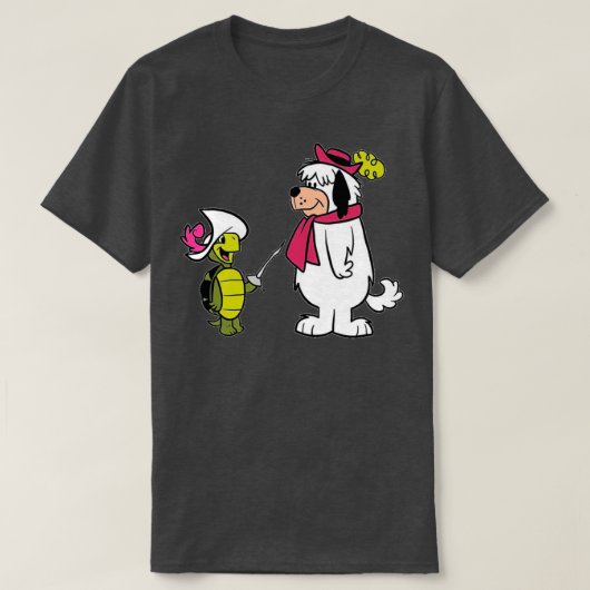 T-shirt Touche Turtle et Dum Dum rouge (Design devant)