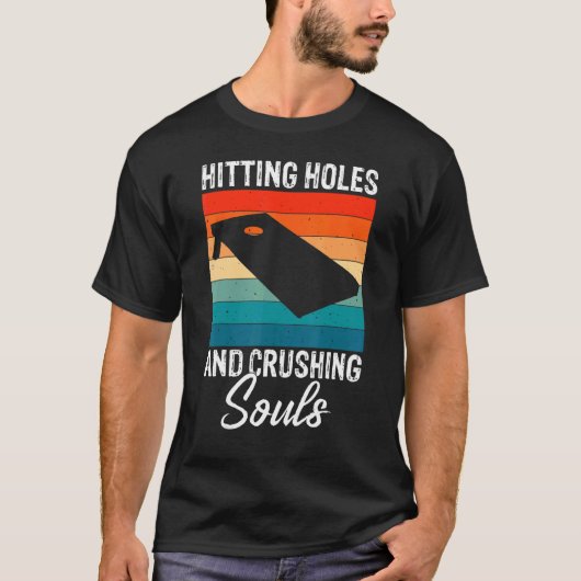 T-shirt Toucher Des Trous Et Des Âmes Qui Croustillent Drô (Devant)