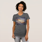T-shirt Toucher Divin — Transformation Dorée (Devant entier)