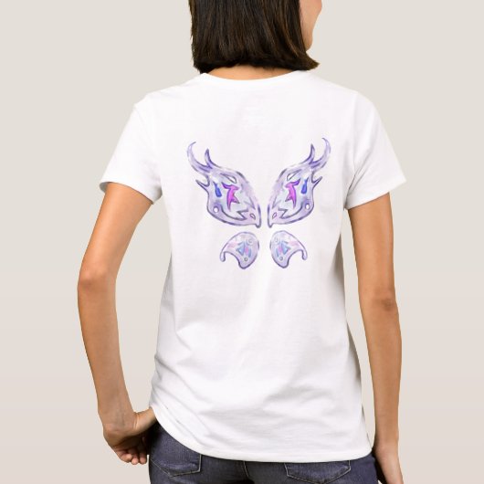 T-shirt Toucher les ailes (Dos)