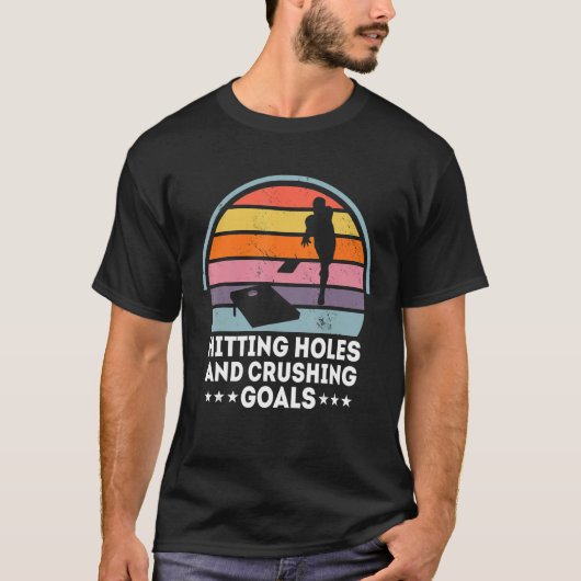 T-shirt Toucher Les Trous Et Les Buts D'Écrasement Bean Sa (Devant)