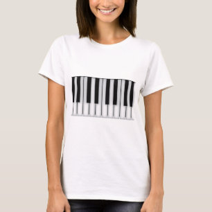 T-shirt Touches de piano