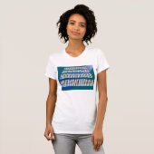 T-Shirt Touches de Piano (Devant entier)