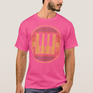 T-shirt Touches Rétro - Leçons de Piano Joueur de Piano  T