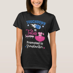 T-shirt Touchez Ou Tutus Promu À Grand-Mère Genre