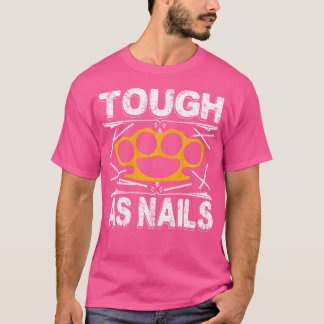 T-shirt Tough As Nails Workou Mixed martial art entraîneme