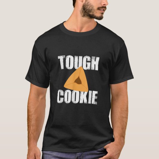 T-shirt Tough Cookie Hamantashen Happy Purim Costume Queen (Devant)