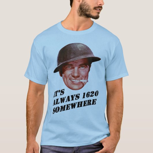 T-shirt Toujours 1630 quelque part (Devant)