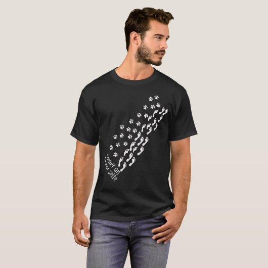 T-shirt Toujours à mes côtés (Devant entier)