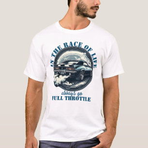 T-shirt Toujours à Pleine Throttle Funny Car